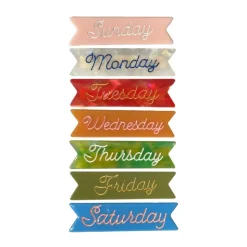 7 DAYS OF THE WEEK CLIPS