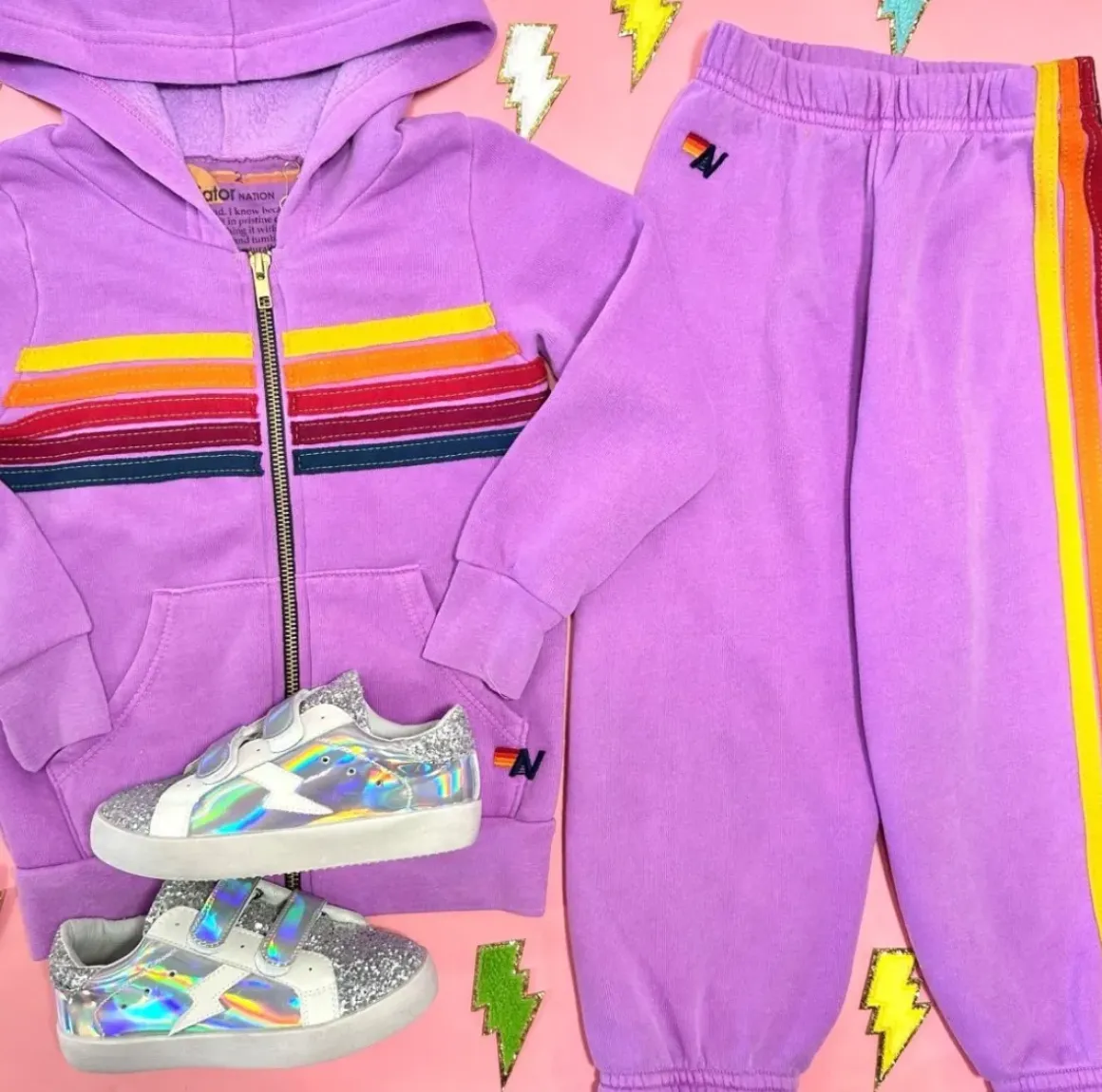 5 STRIPE SWEATPANTS