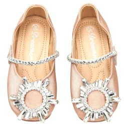 ALAIA ROUND CRYSTAL SHOES