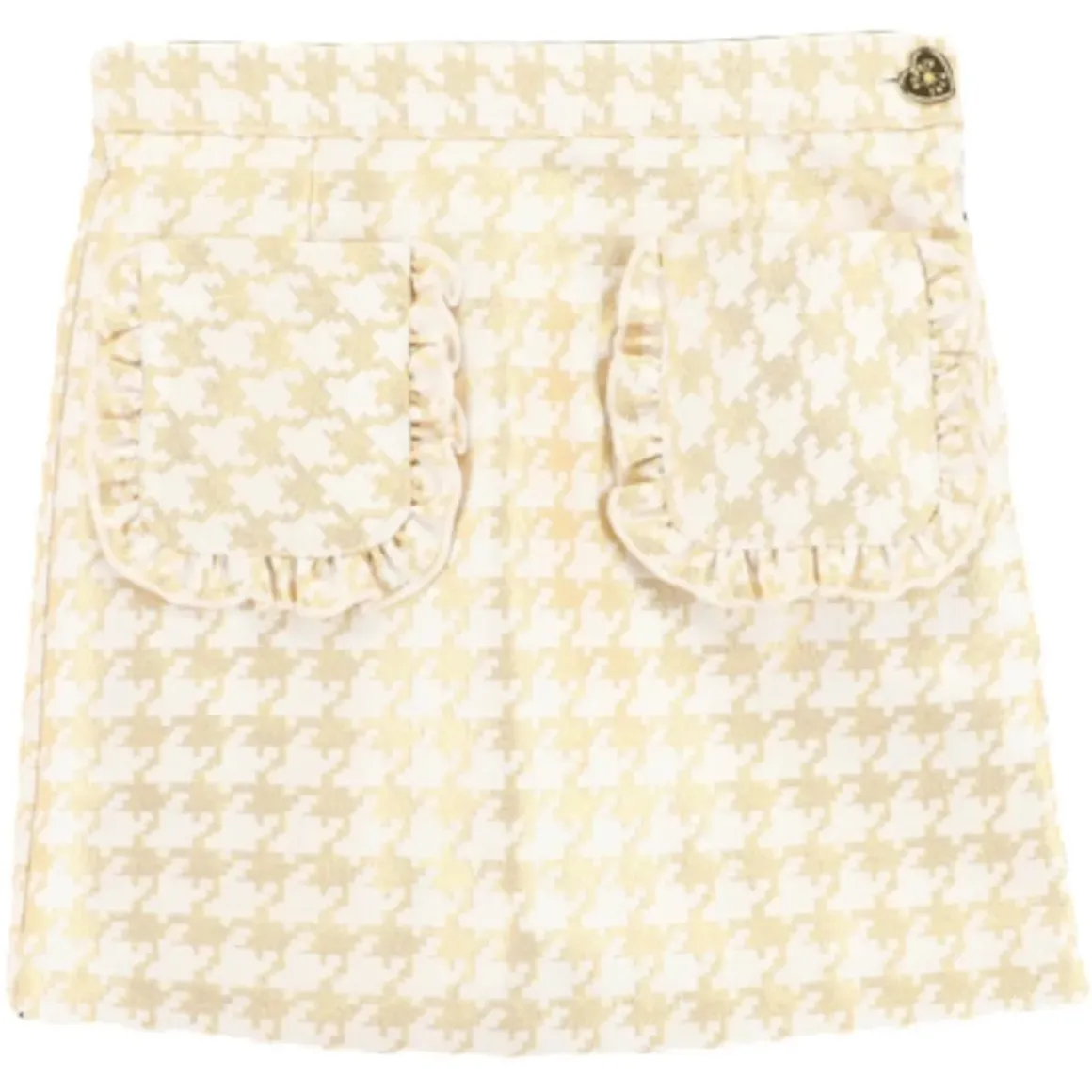 ALETA HOUNDSTOOTH SKIRT
