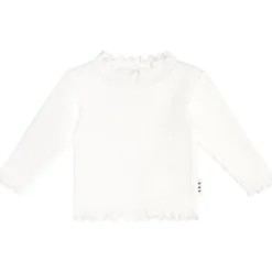 ALMOND MILK RIB LONG SLEEVE TOP