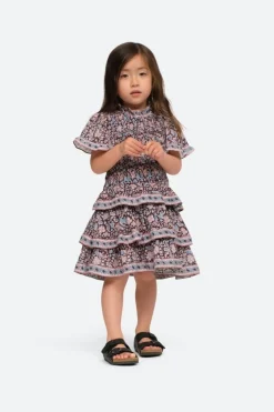AMAKI SMOCKED DRESS