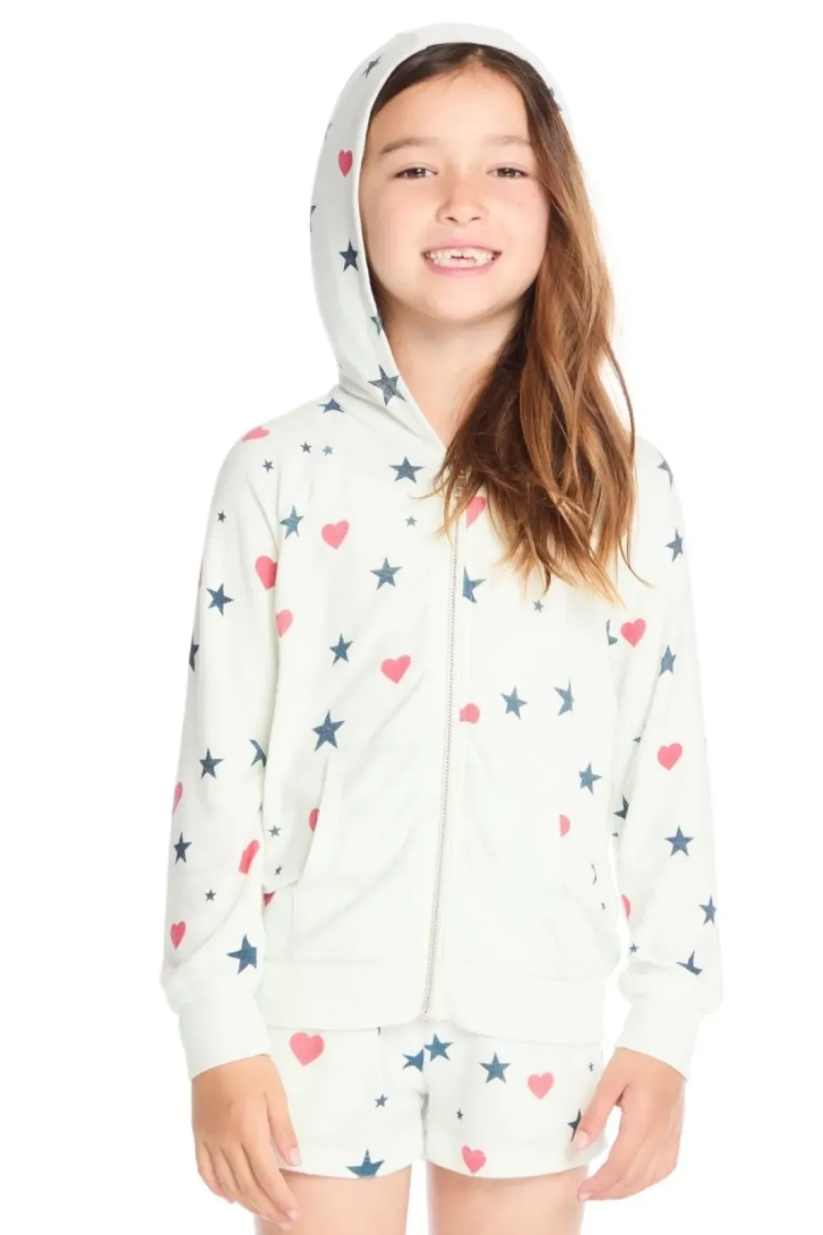 AMERICANA STARS ZIP UP HOODIE