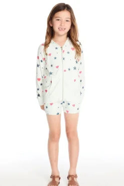 AMERICANA STARS ZIP UP HOODIE