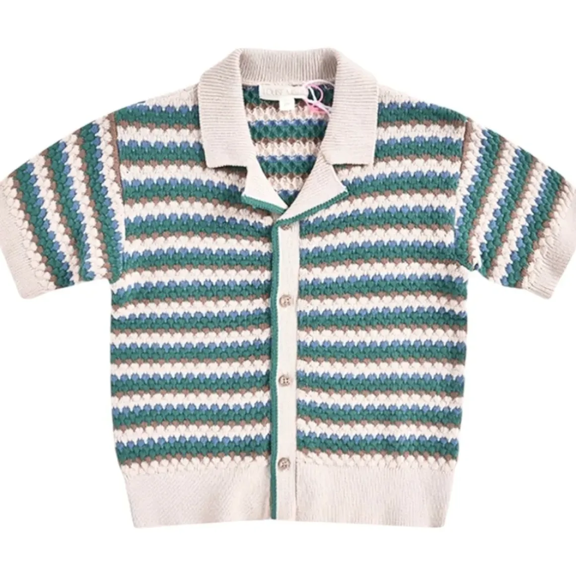 AMOV CROCHET BUTTON DOWN TOP
