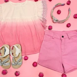 ANDREA DENIM SHORTS
