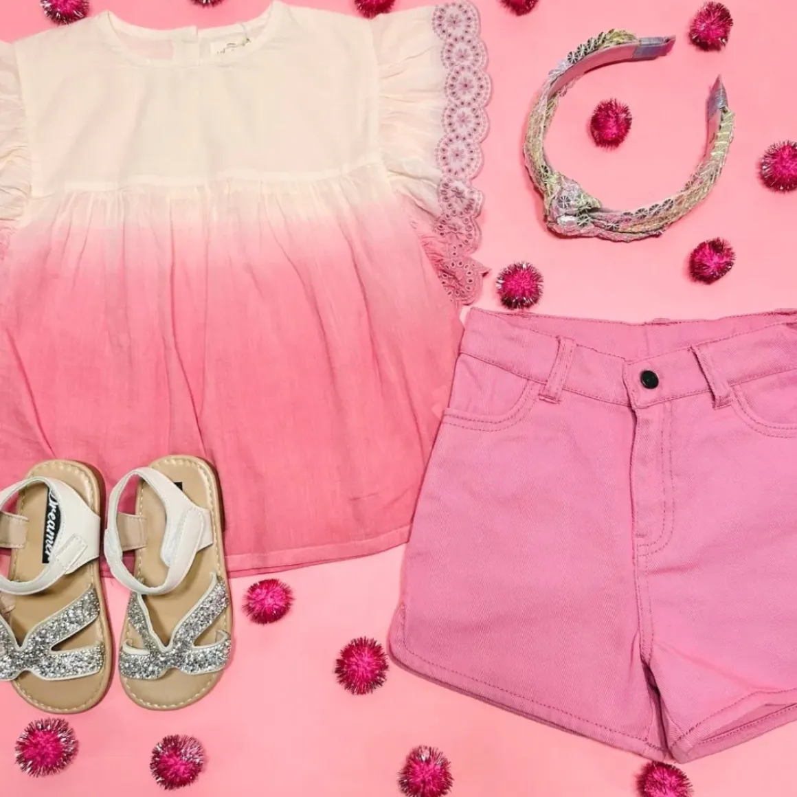 ANDREA DENIM SHORTS