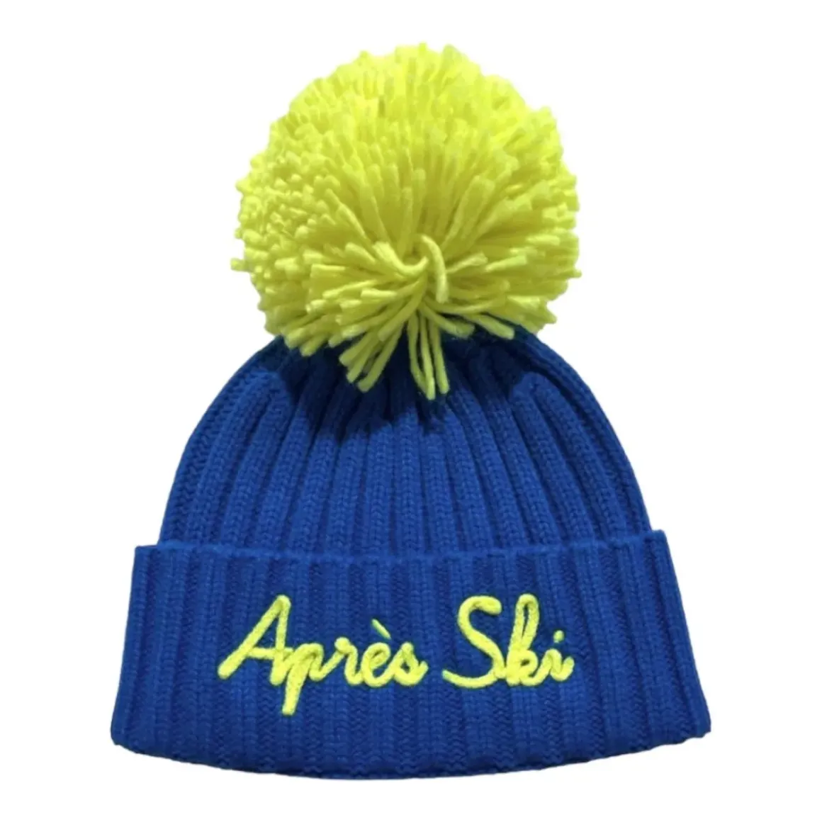 APRES SKI BRAIDED POM BEANIE