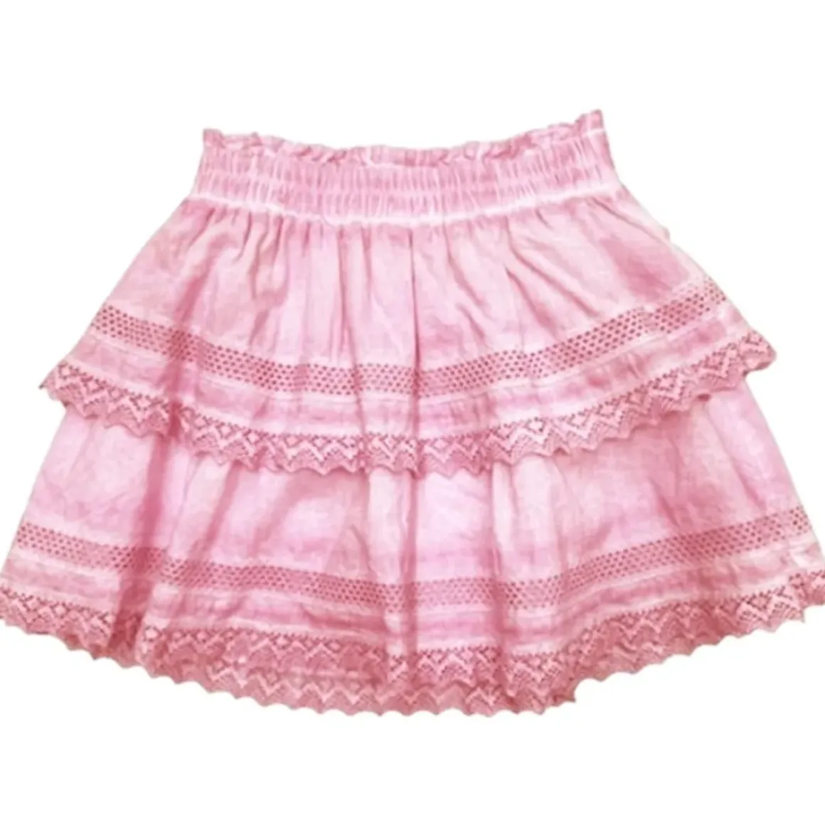 ASHLEY LACE RUFFLE SKIRT