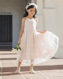 AUDREY LACE TIERED DRESS