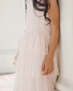 AUDREY LACE TIERED DRESS