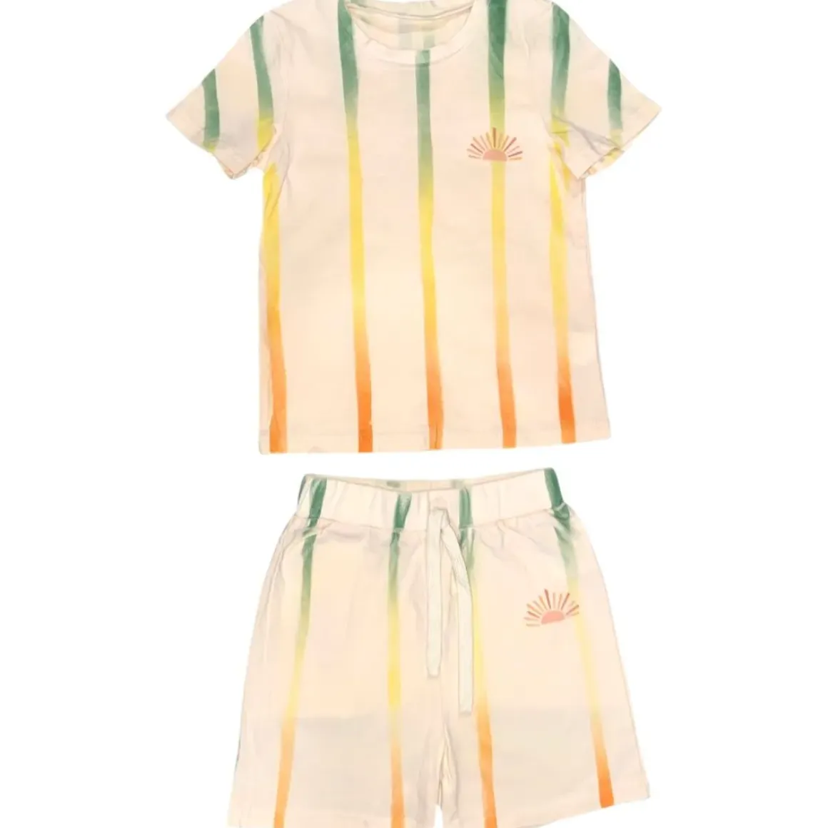 AUSTIN TIE DYE TSHIRT AND SHORTS SET