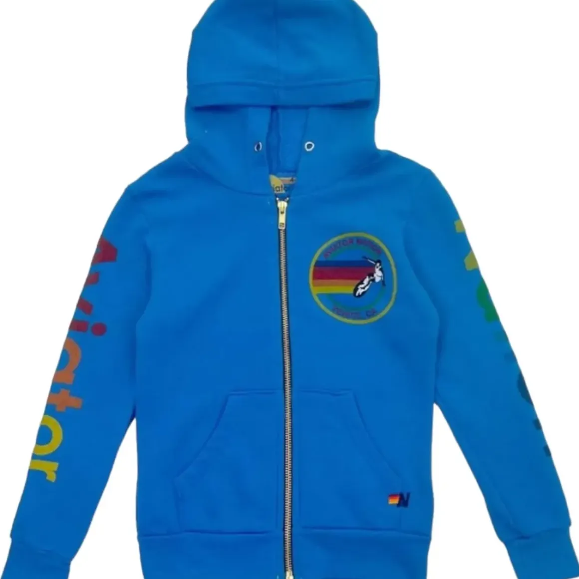 AVIATOR NATION ZIP UP HOODIE