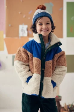 AYSER FAUX FUR TRIM JACKET