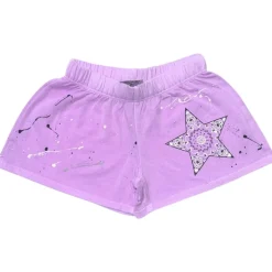 BANDANA STAR PAINT SPLATTER SHORTS