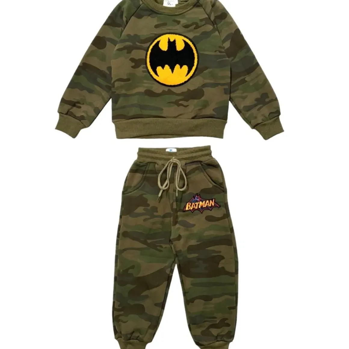 BATMAN CAMO SWEATSHIRT AND SWEATPANTS SET