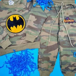 BATMAN CAMO SWEATSHIRT AND SWEATPANTS SET