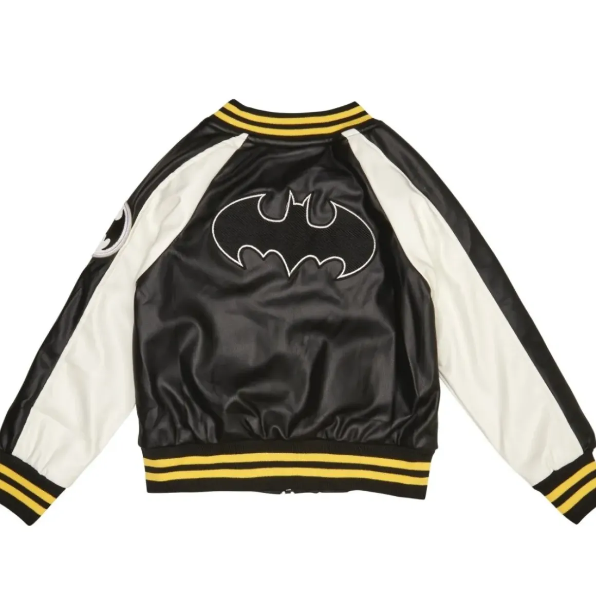 BATMAN PLEATHER BOMBER JACKET