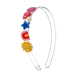 BE HAPPY ICONS HEADBAND