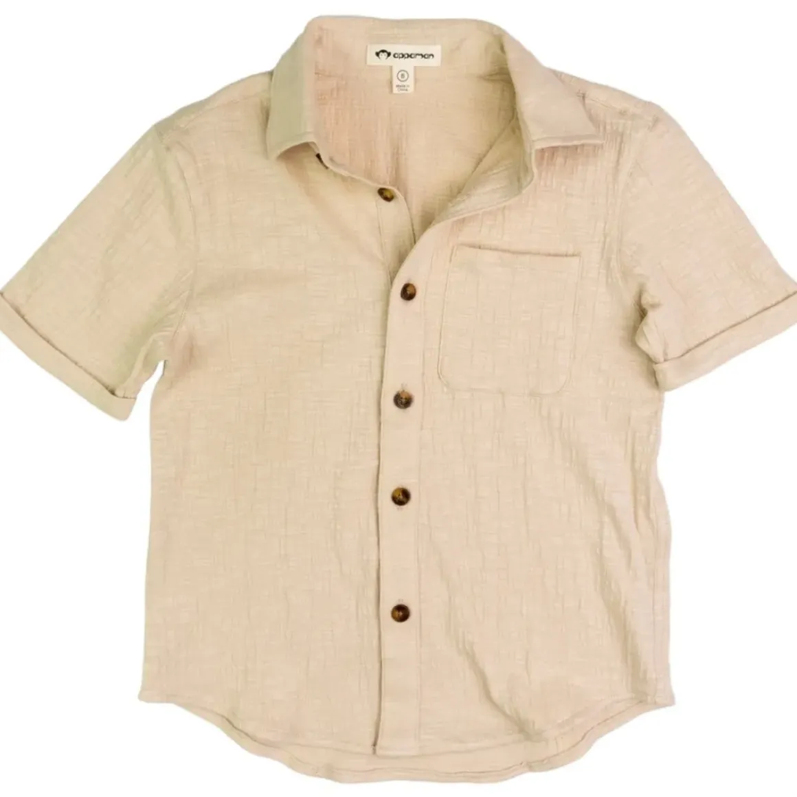 BEACH BUTTON DOWN TOP