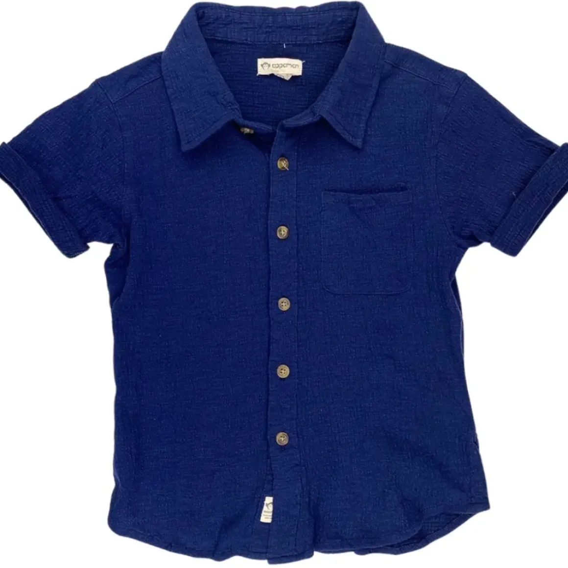 BEACH BUTTON DOWN TOP