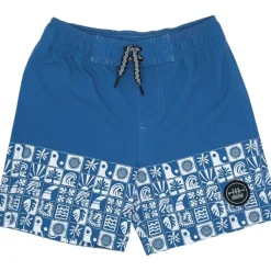BEACH TILE SWIM TRUNKS