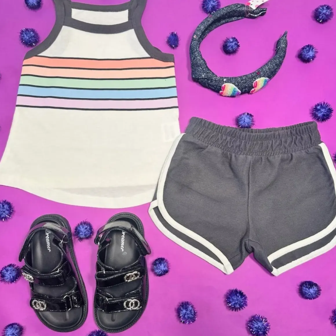 BLOSSOM GYM SHORTS