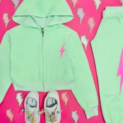 BOLT ZIP UP HOODIE