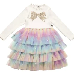 BOW LAYERED TUTU DRESS