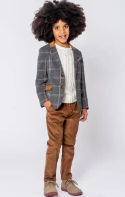 BRITISH CORDUROY KHAKI CLUB PANTS