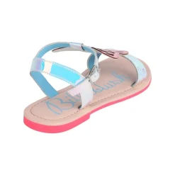 BUTTERFLY IRIDESCENT SANDALS