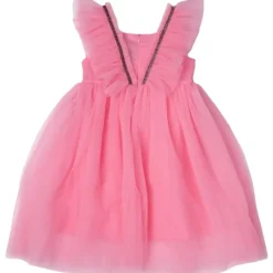 BUTTERFLY TULLE DRESS