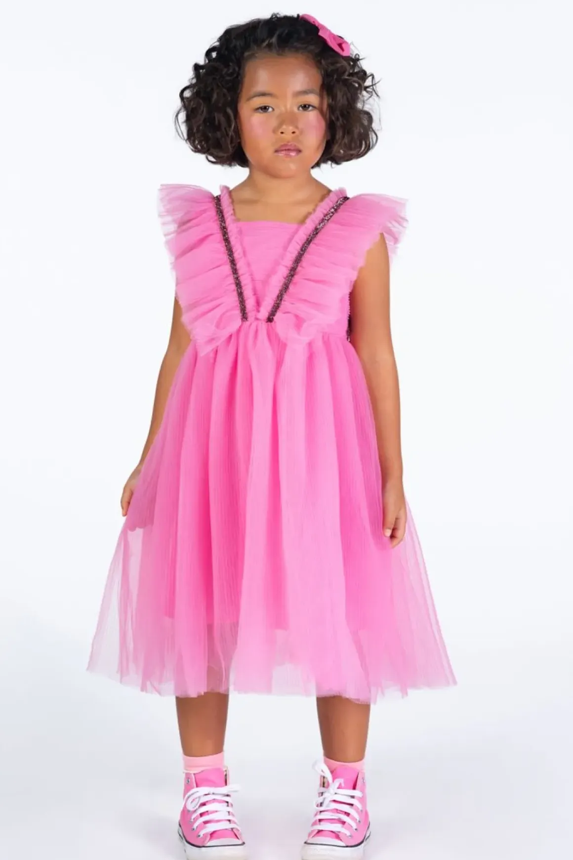 BUTTERFLY TULLE DRESS