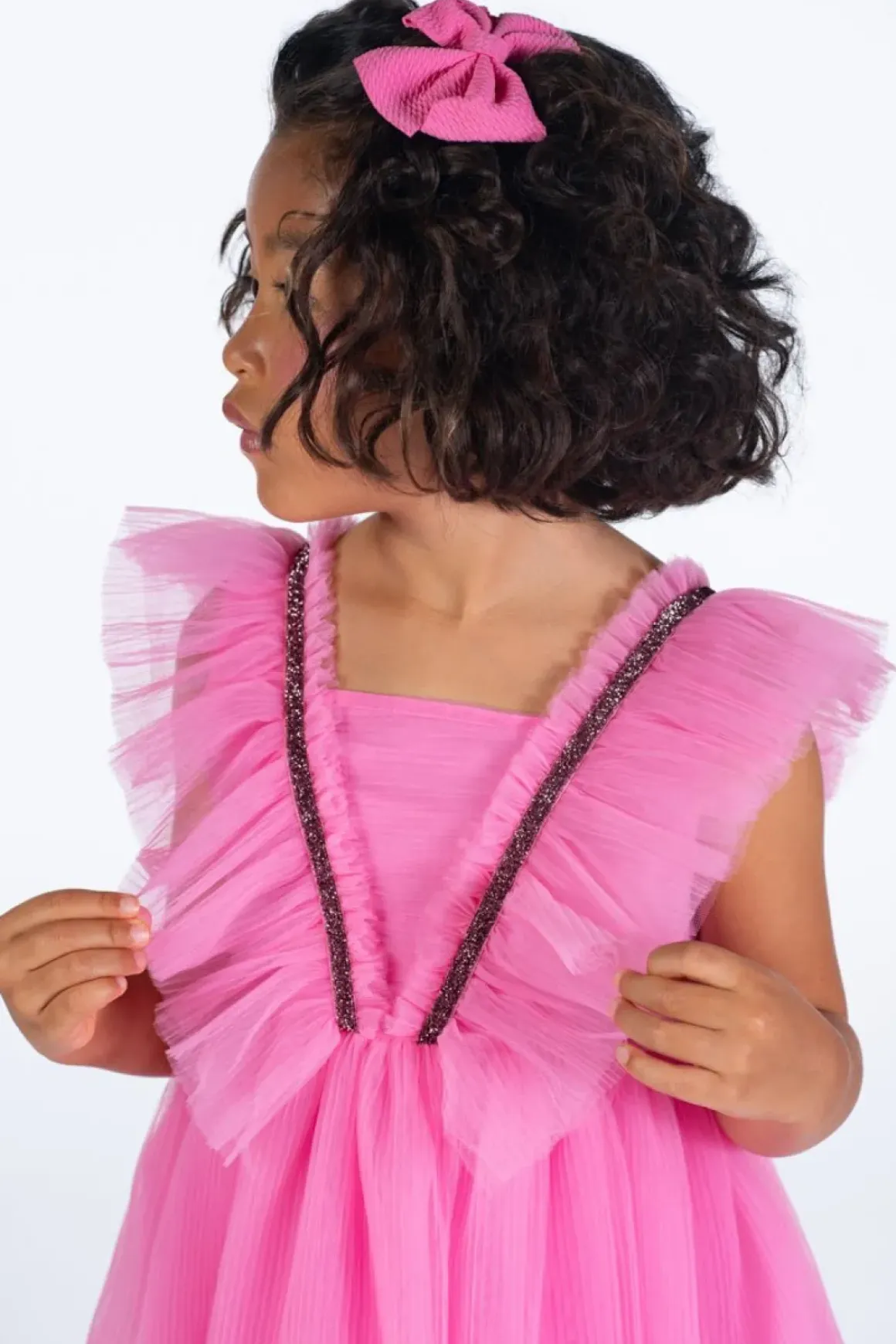 BUTTERFLY TULLE DRESS