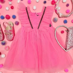 BUTTERFLY TULLE DRESS
