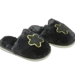 CALI STAR FUZZY SLIPPERS