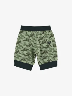CAMO LAYERED SHORTS