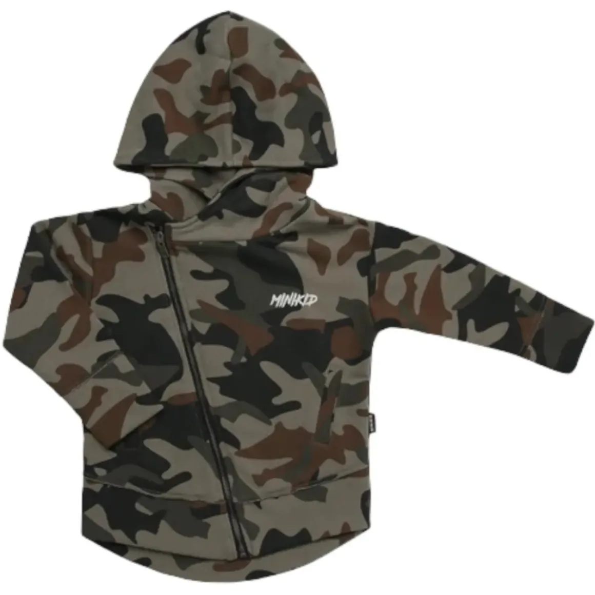 CAMO ZIP UP HOODIE RAMONES