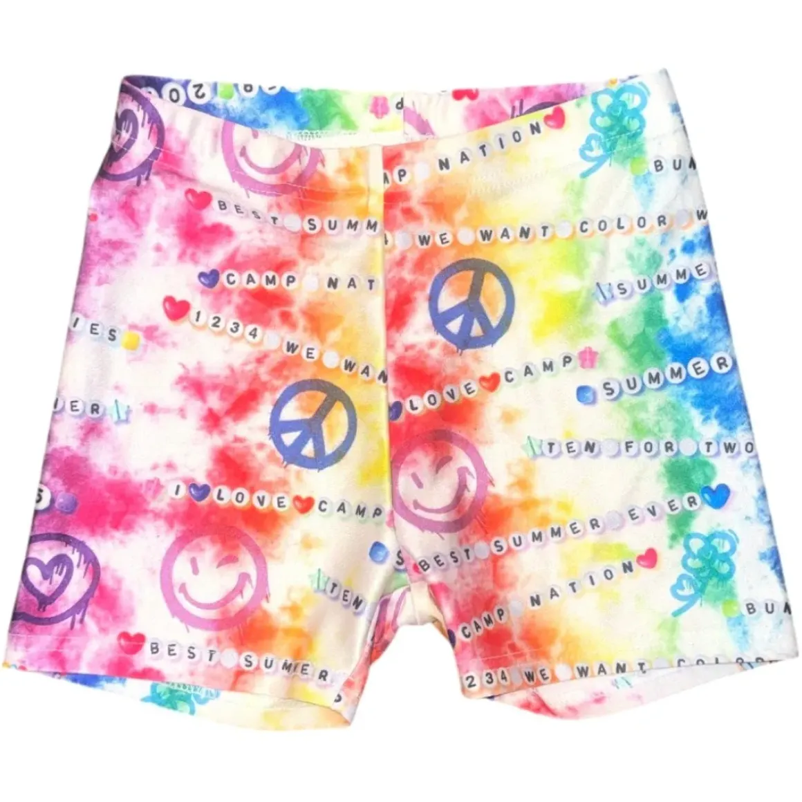 CAMP BEADS BIKER SHORTS