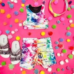 CAMP BEADS BIKER SHORTS
