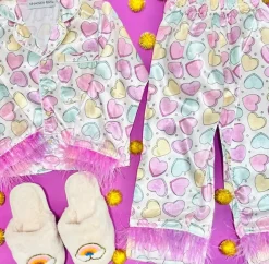 CANDY HEARTS FEATHER SET