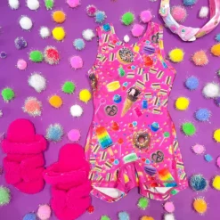 CANDY SPILL LEOTARD