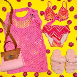 CAYENNE LETTUCE EDGE TWO PIECE BIKINI