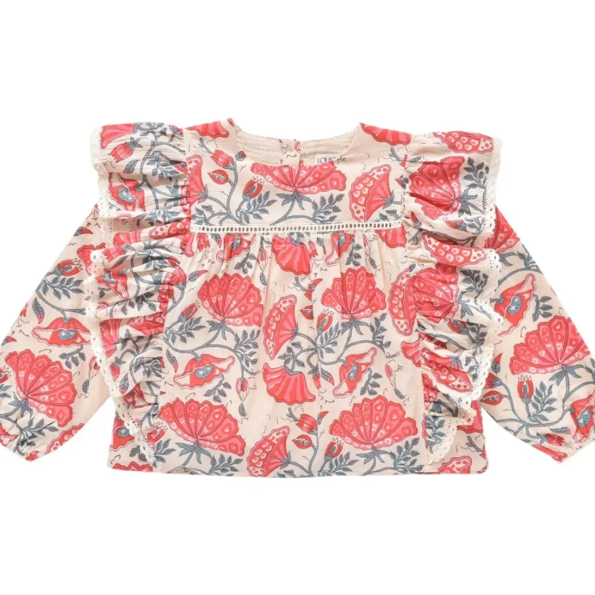 CELIA ENDLESS FLOWERS BLOUSE