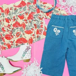 CELIA ENDLESS FLOWERS BLOUSE
