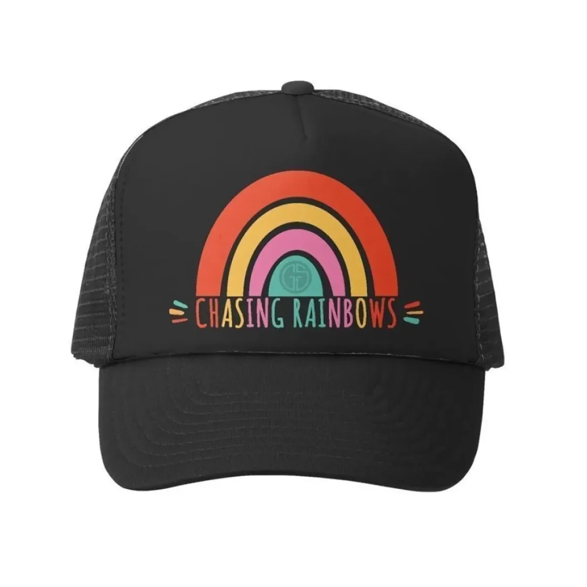 CHASING RAINBOWS TRUCKER HAT