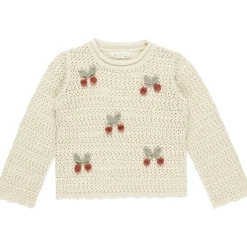 CHERRIES CROCHET PULLOVER