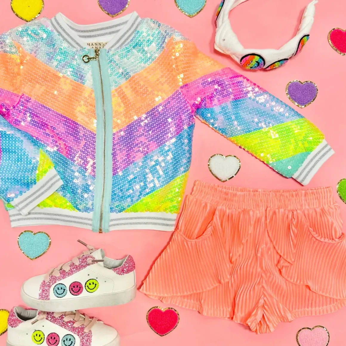 CHEVRON SEQUIN JACKET