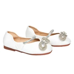 CHLOE MACH CRYSTAL BOW SHOES