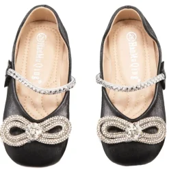 CHLOE MACH CRYSTAL BOW SHOES